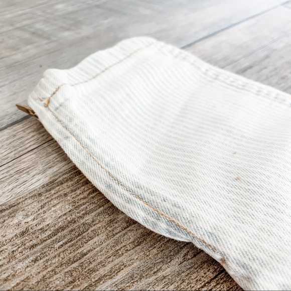 NBW American Apparel Striped Denim Jeans - Picture 5 of 11